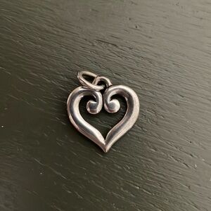 James Avery Sterling Silver Retired Scrolled Cross